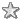 icona a forma di stella colore grigio